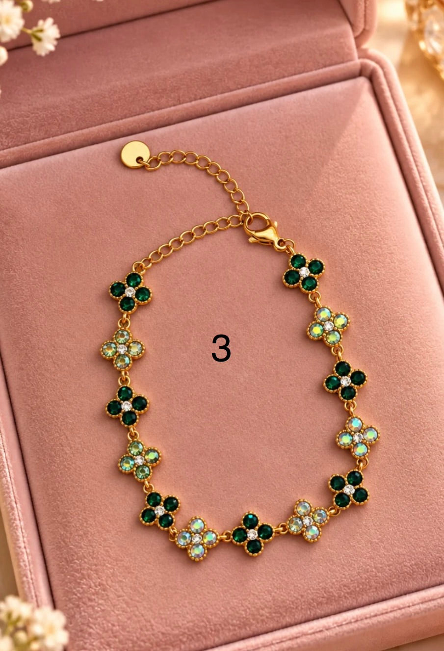 Bracelet princesse nacré