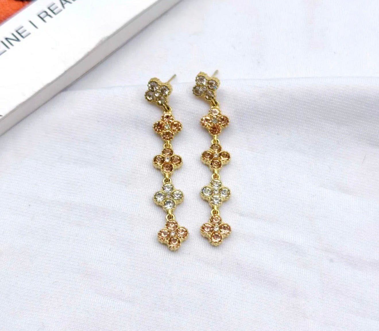 Boucles pendantes princesse