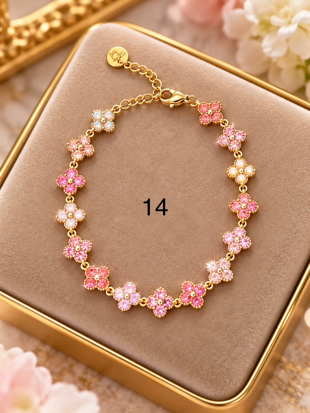 Bracelet princesse nacré
