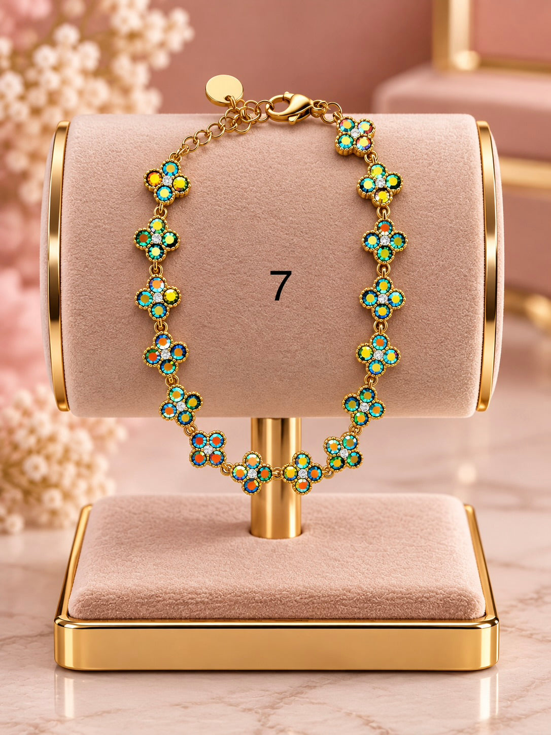 Bracelet princesse nacré