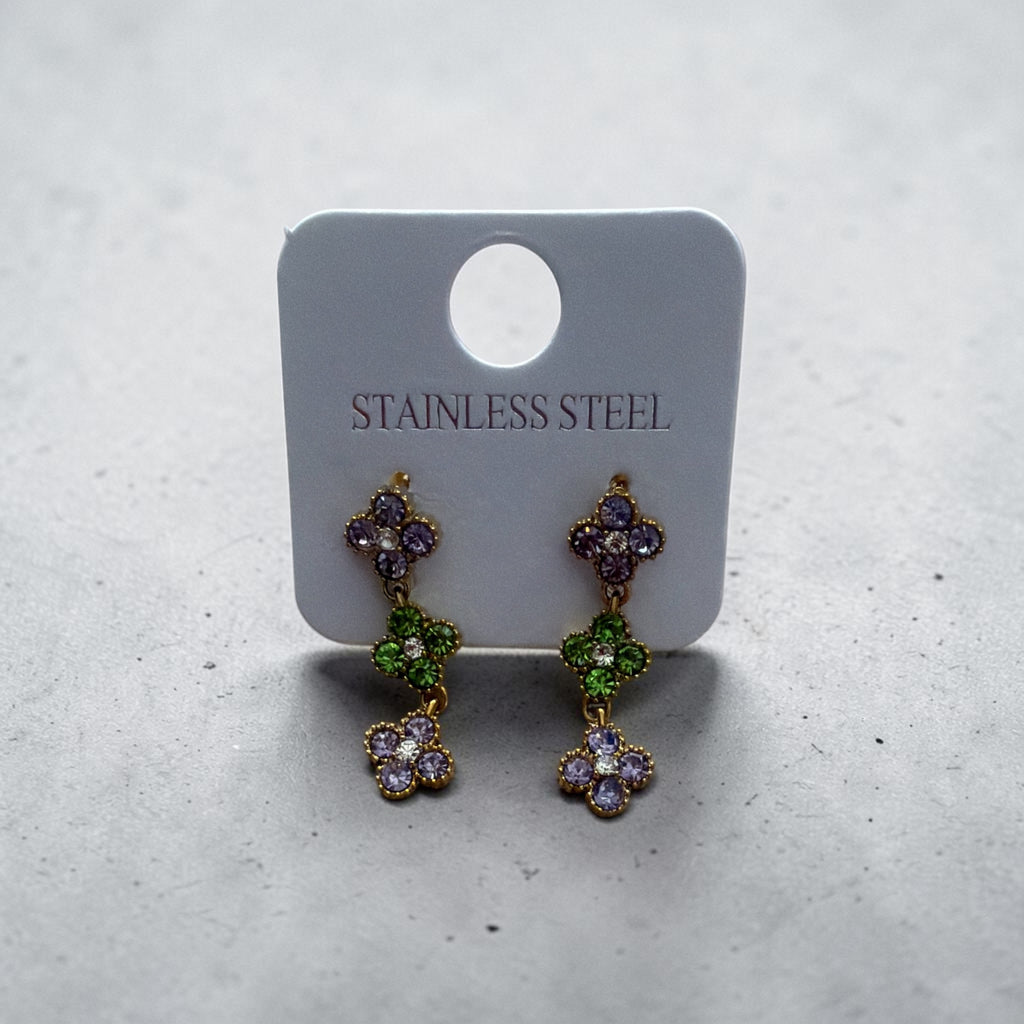 Boucles pendantes princesse