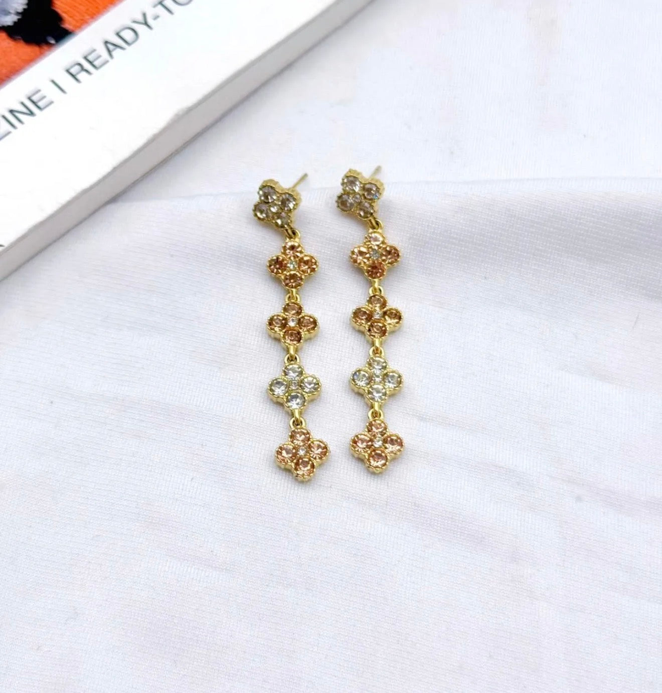 Boucles pendantes princesse