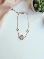 Bracelet réversible noir/blanc Théa