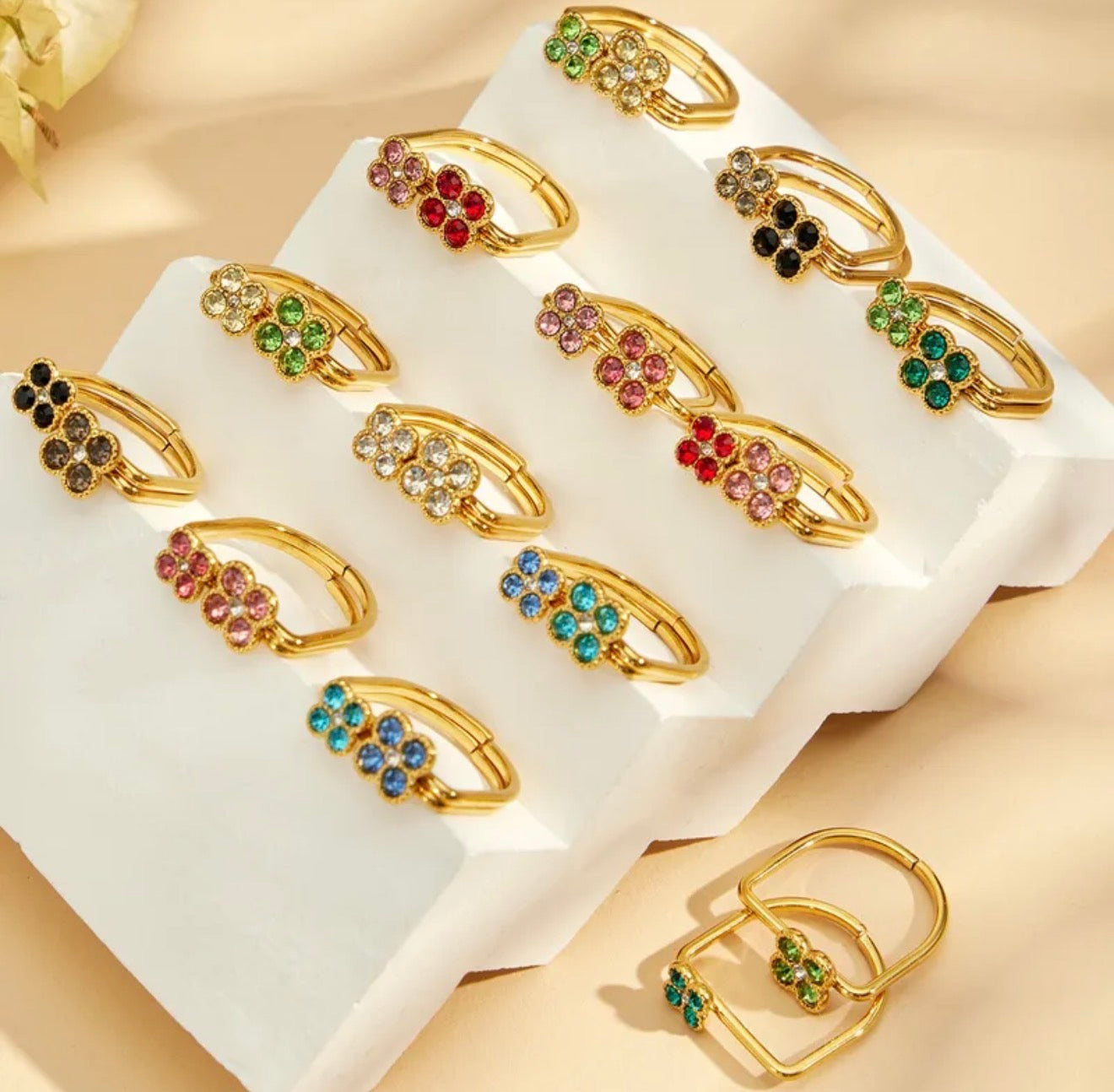 Double bague superposable Mona