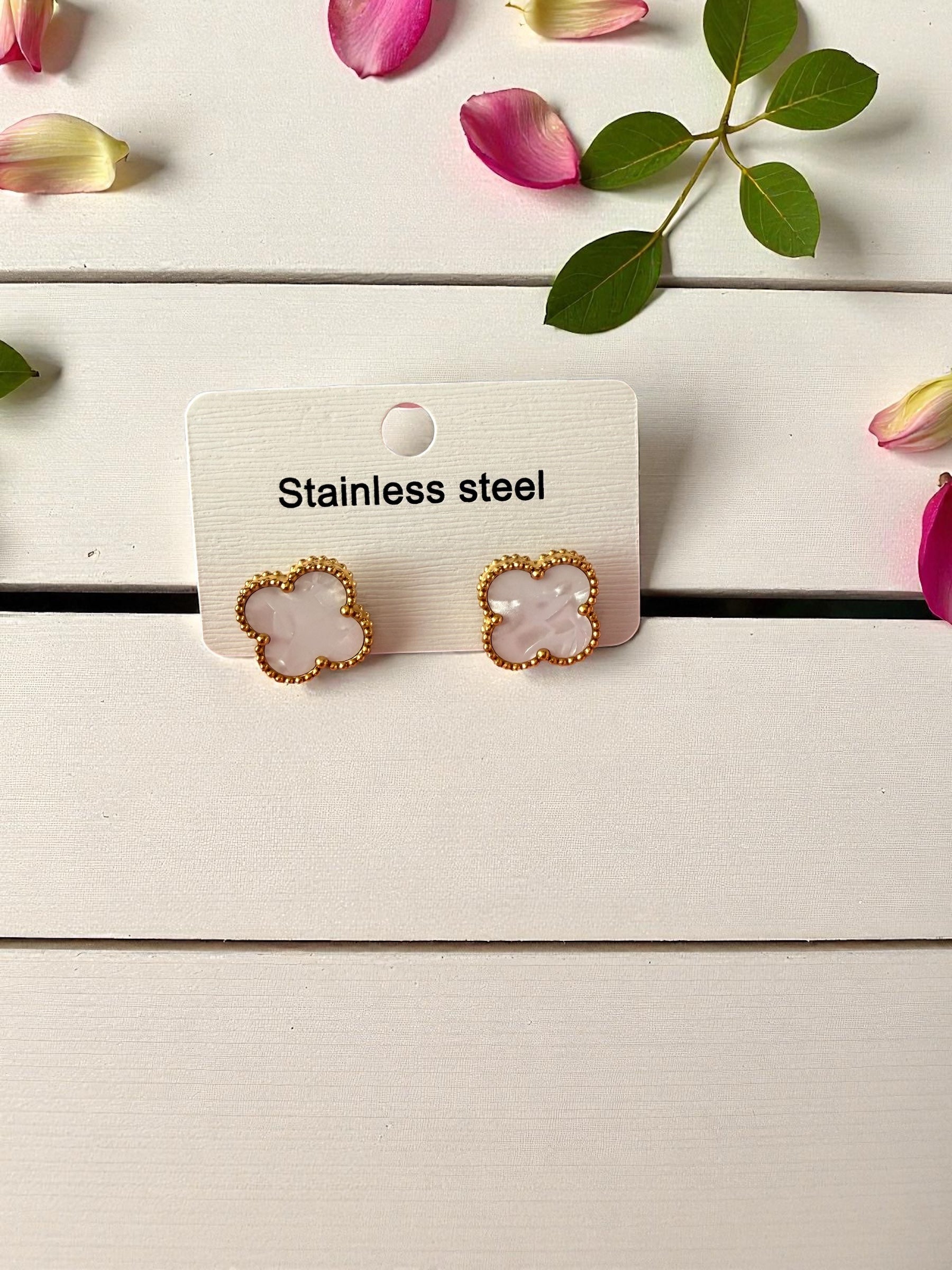 Boucles d’oreilles Nancy dorées