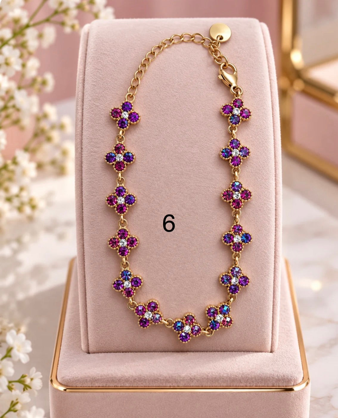 Bracelet princesse nacré