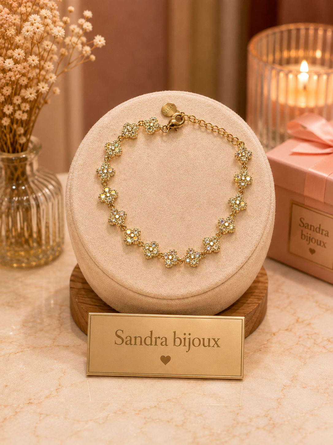 Bracelets Princesse dorés