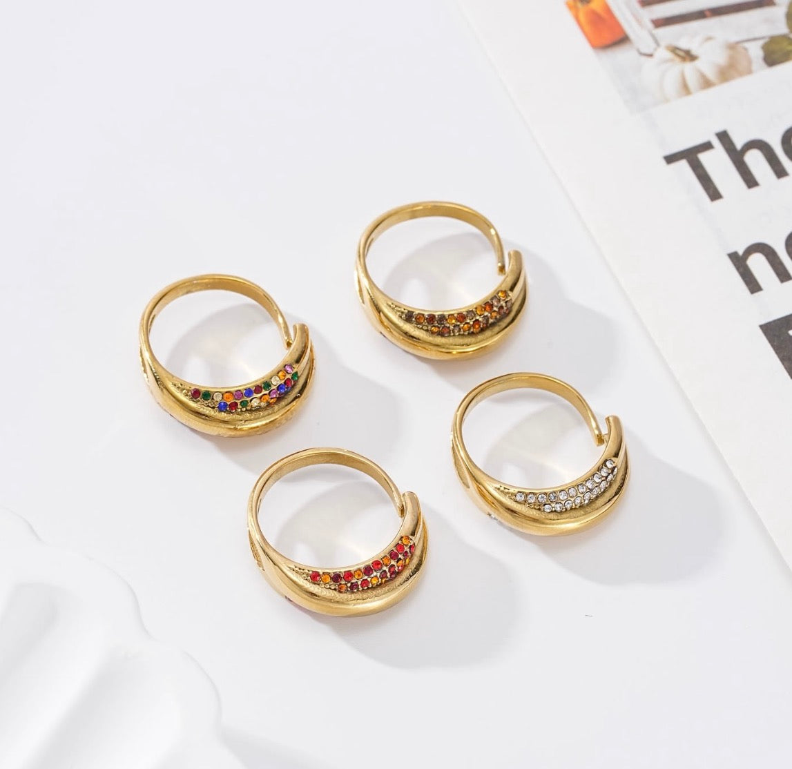 Bague fauve