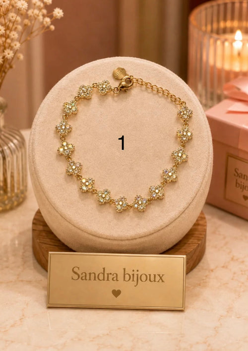 Bracelet princesse nacré