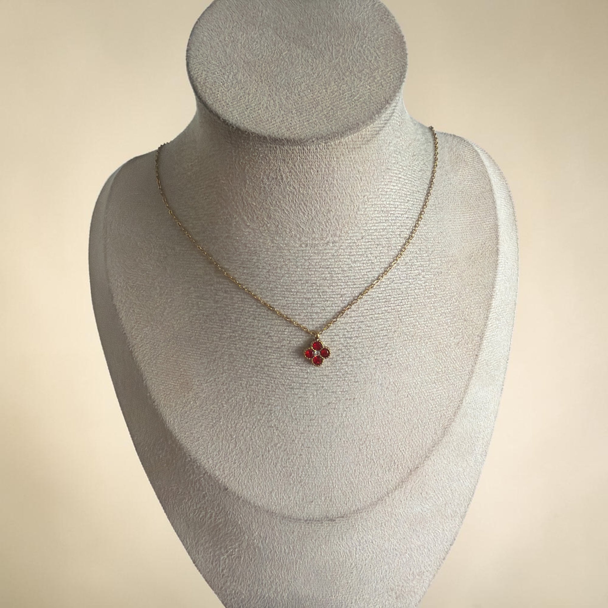 Collier diva doré