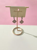 Créoles Scarlett argentées