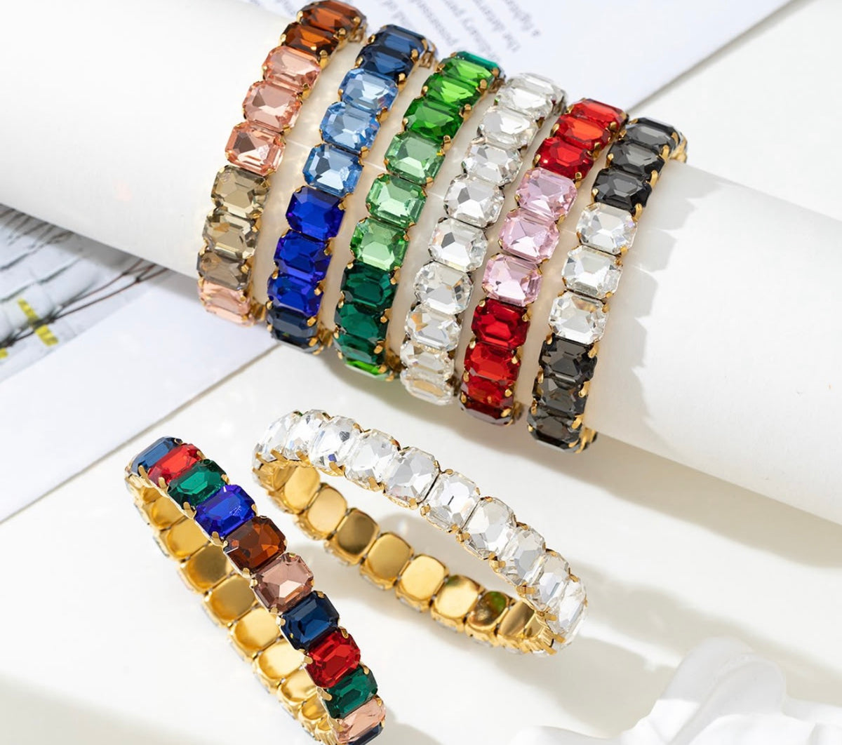 Bracelet élastique iris