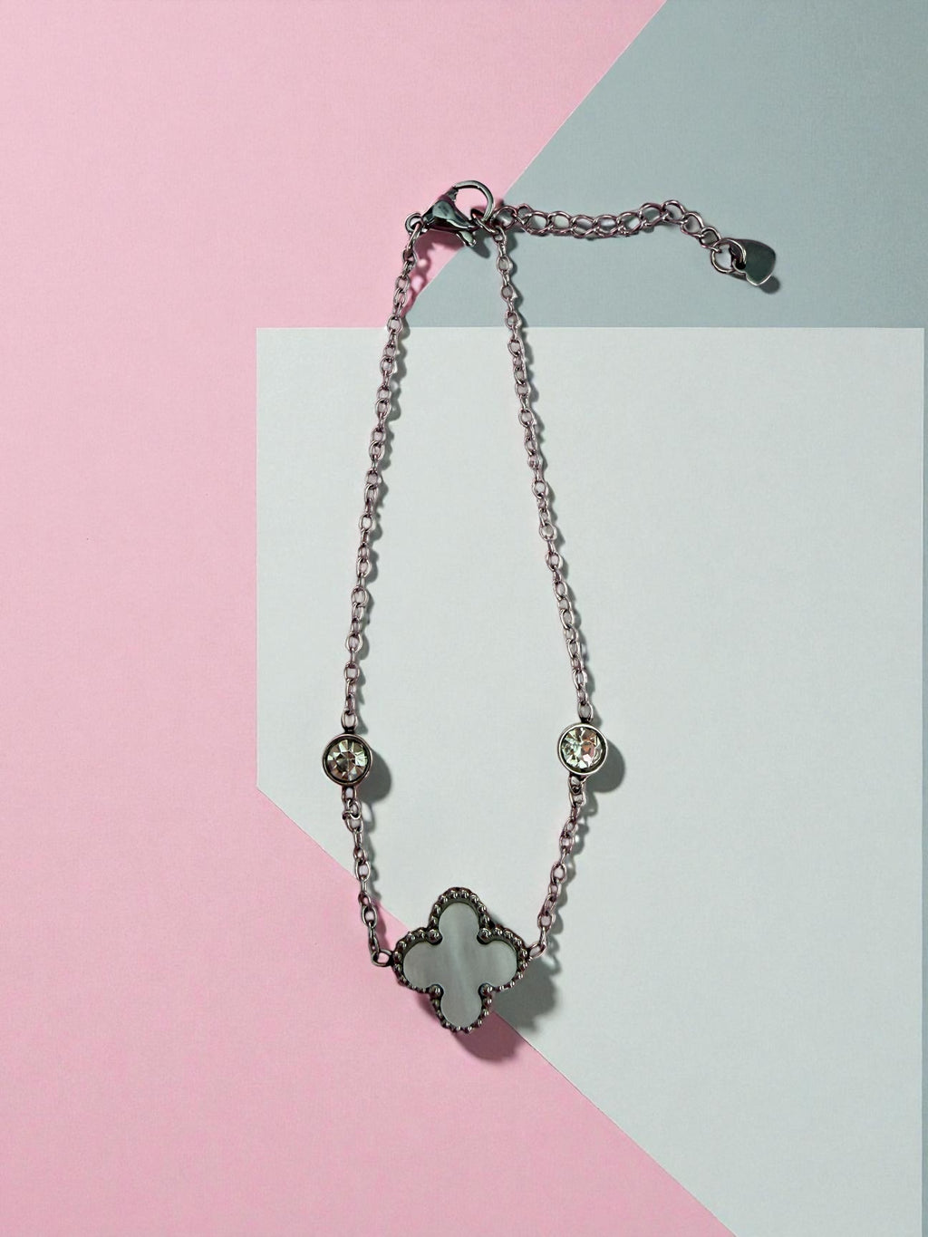 Bracelet réversible noir/blanc Théa