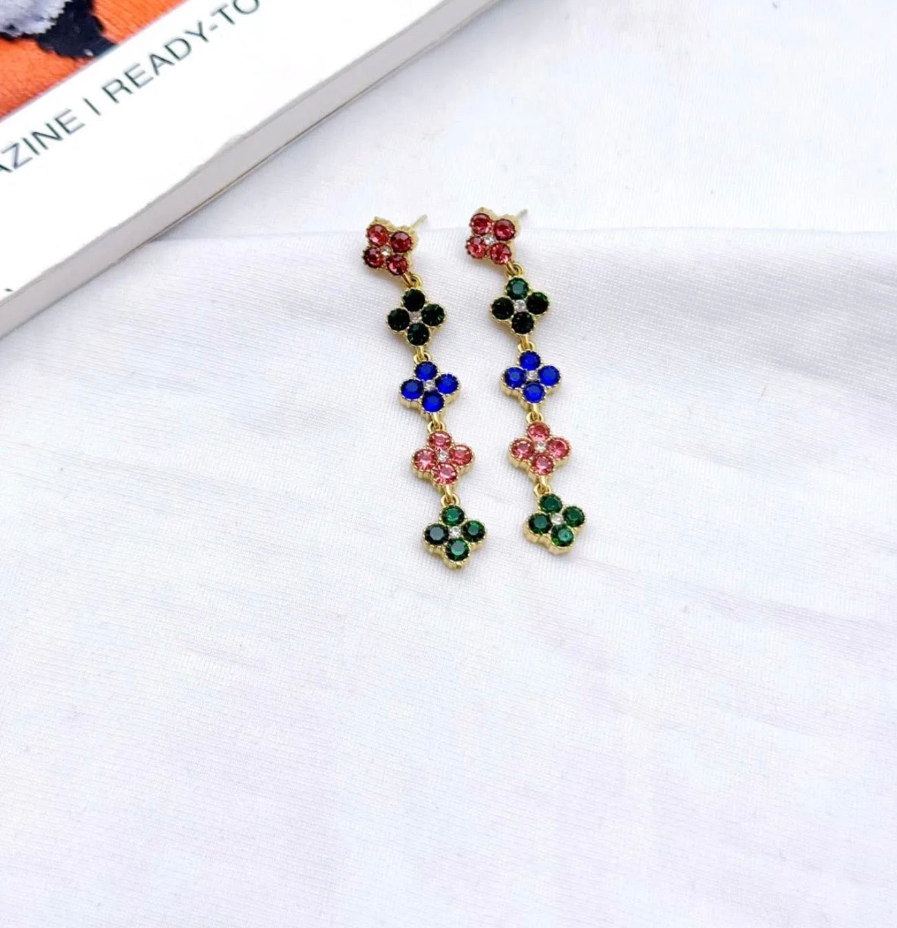 Boucles pendantes princesse