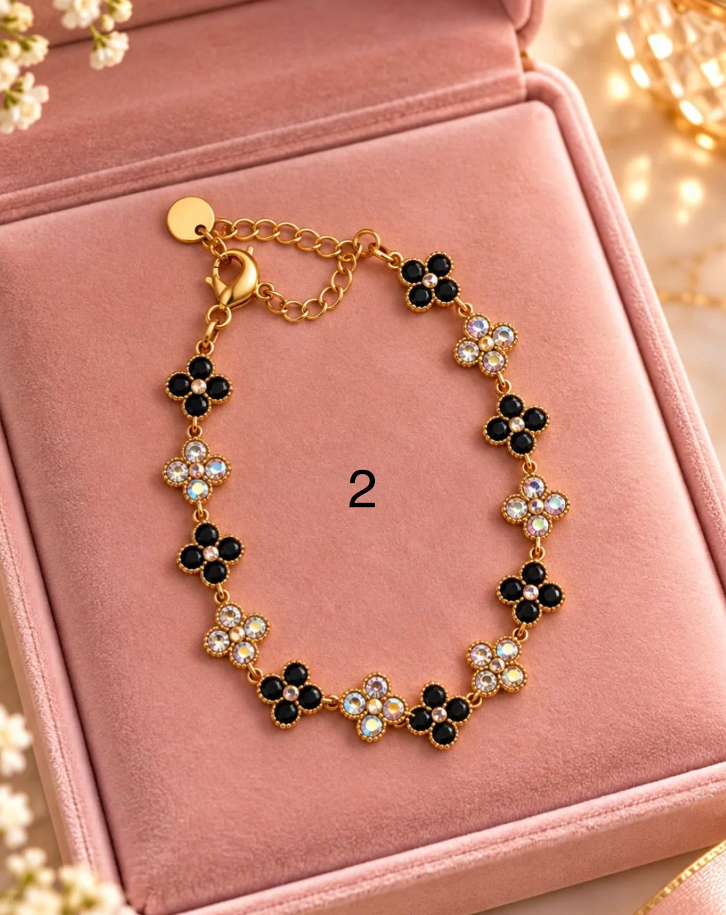 Bracelet princesse nacré