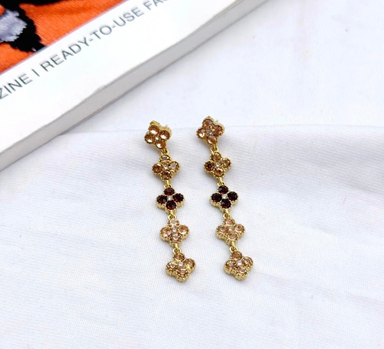 Boucles pendantes princesse