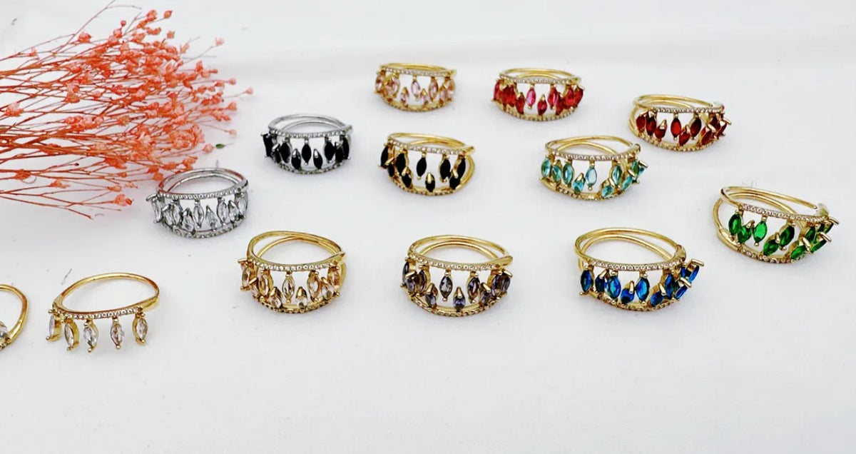 Bague superposable kally