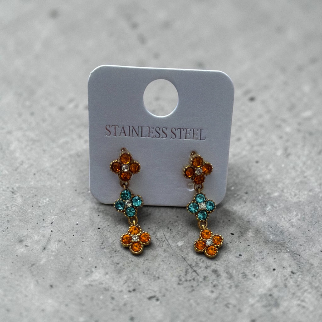Boucles pendantes princesse