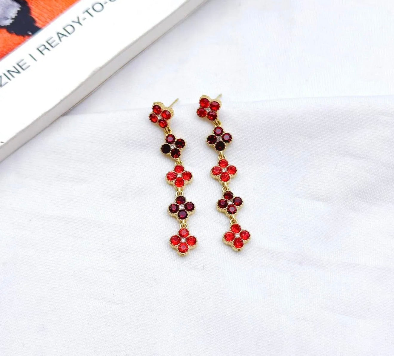 Boucles pendantes princesse
