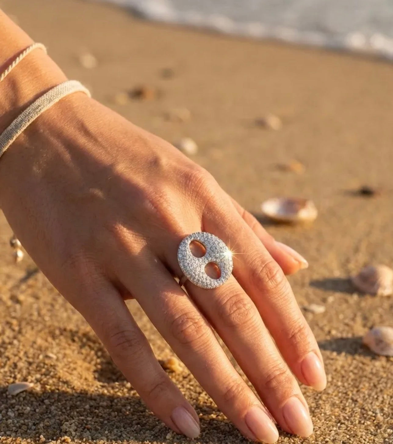 Bague églantine