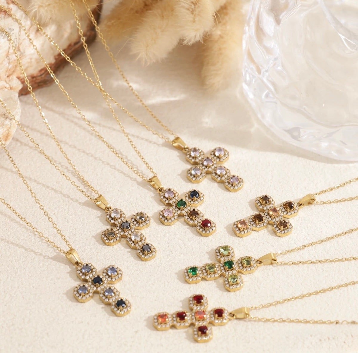 Collier croix