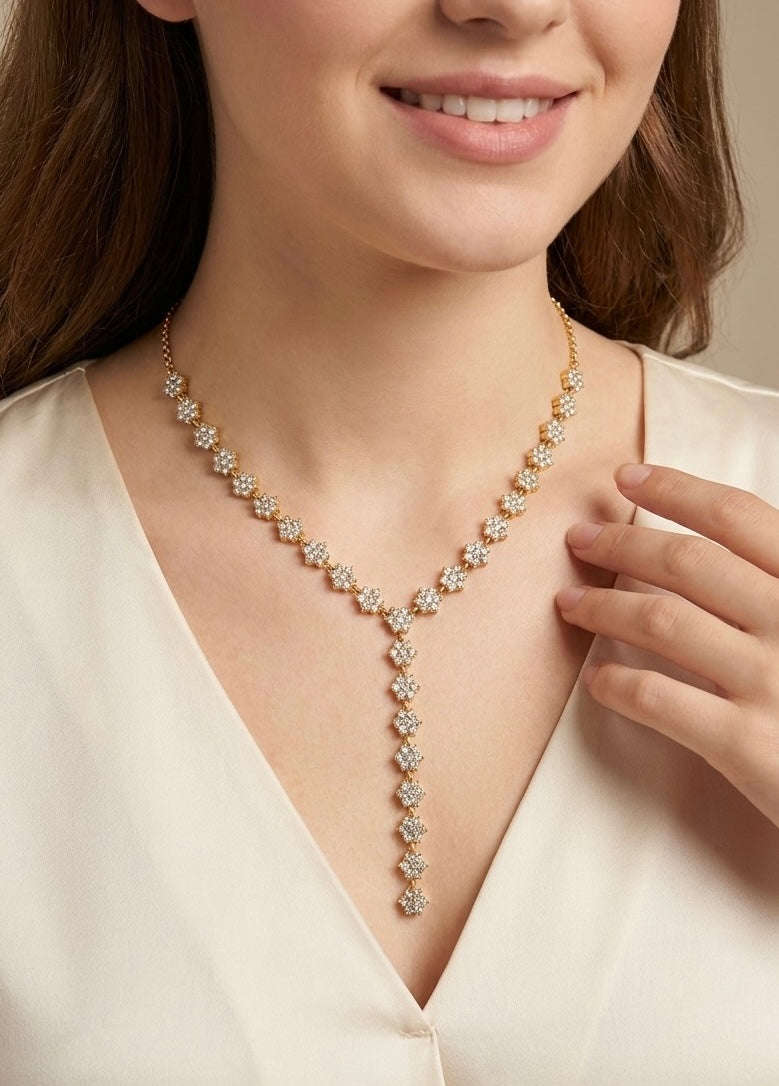 Collier Y ambre