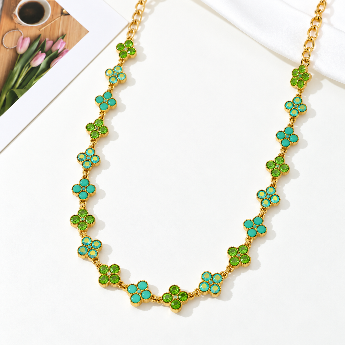 Collier princesse nacré