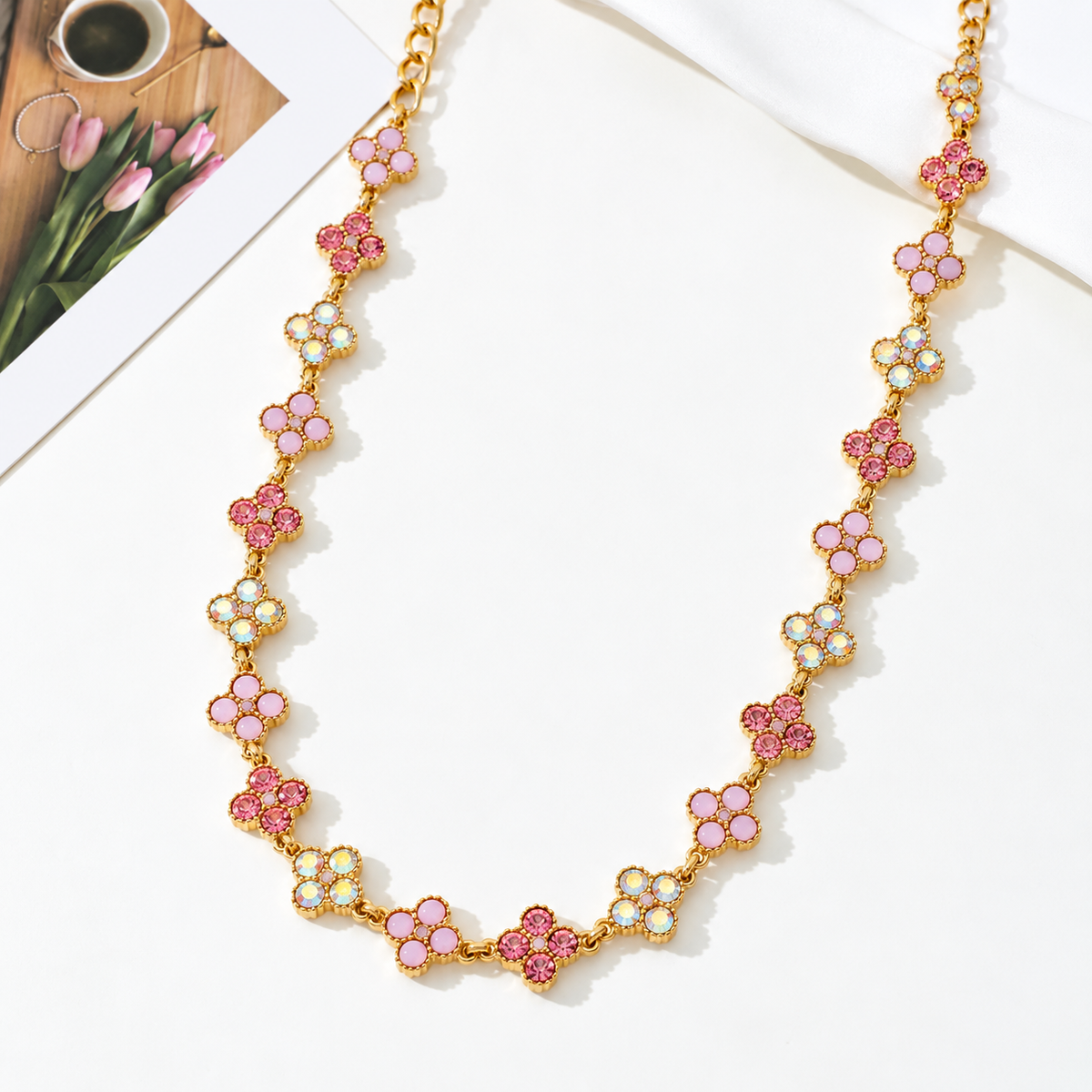 Collier princesse nacré