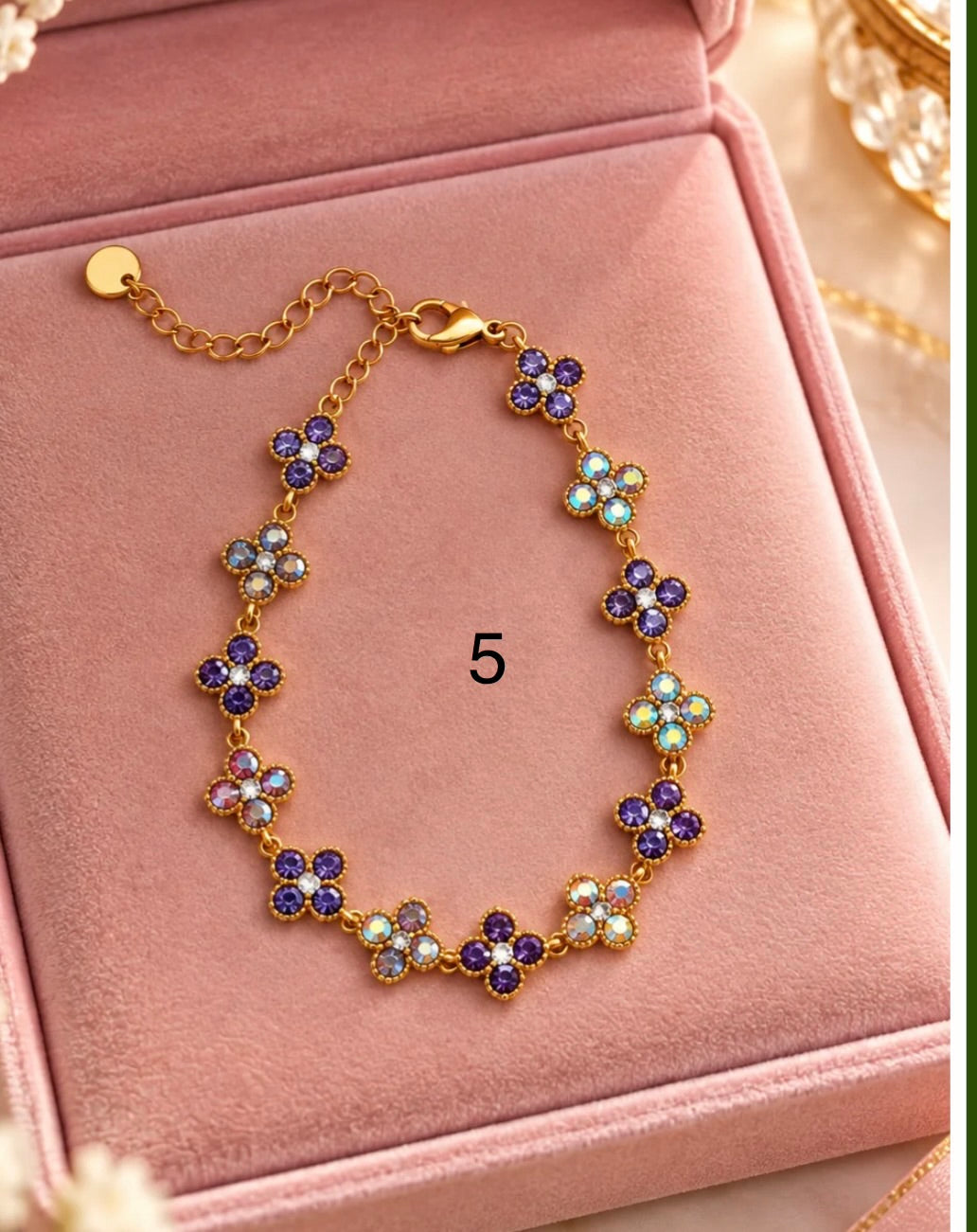 Bracelet princesse nacré