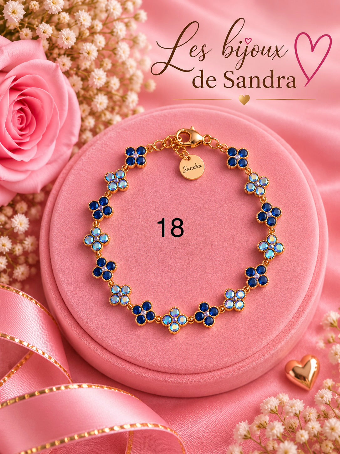 Bracelet princesse nacré