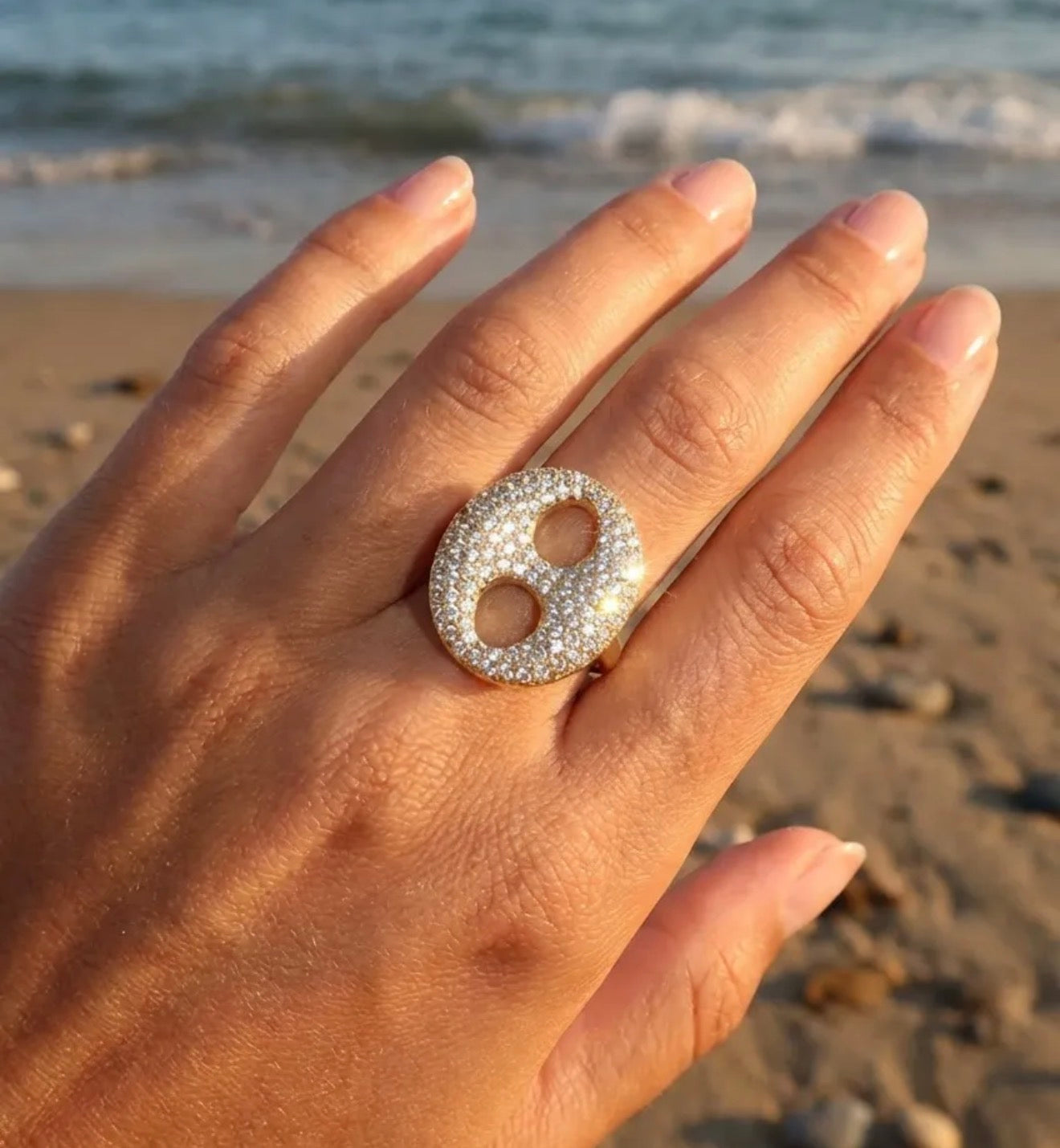 Bague églantine