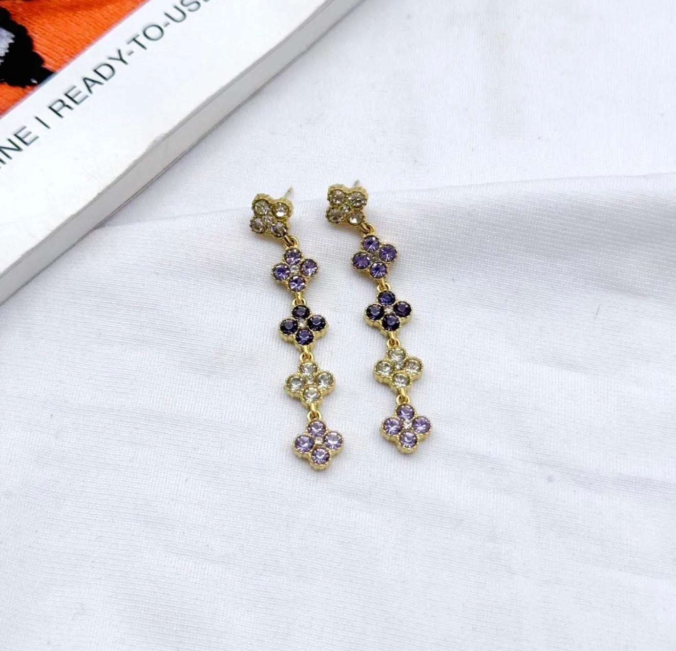 Boucles pendantes princesse