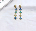 Boucles pendantes princesse