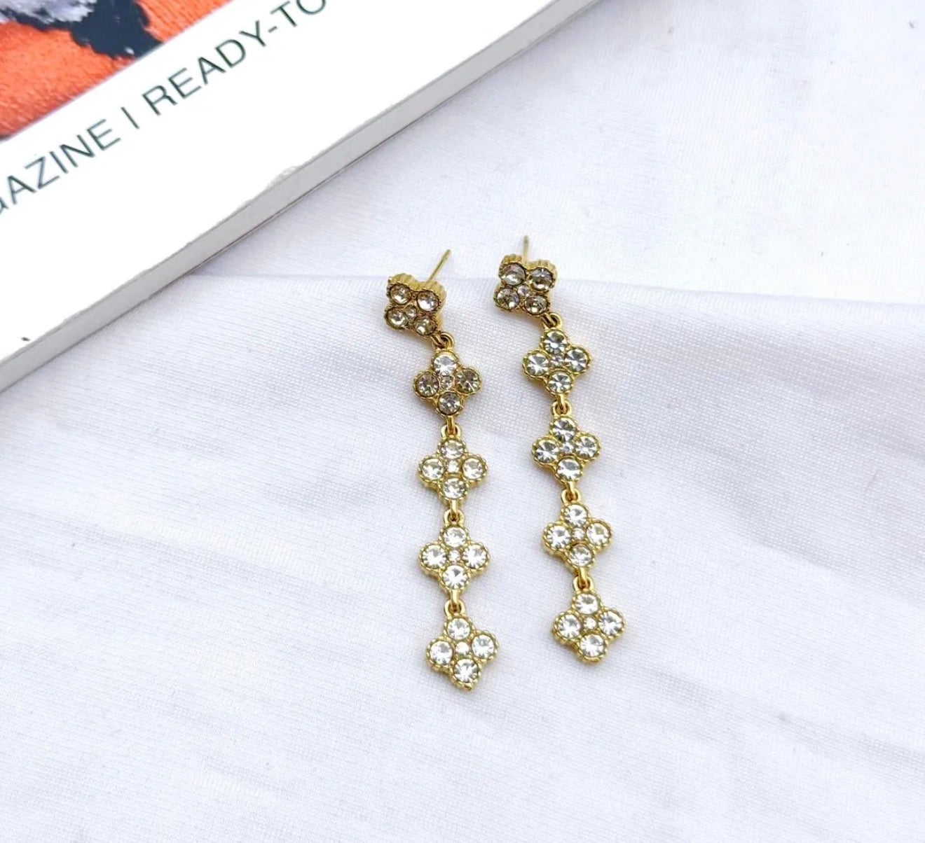 Boucles pendantes princesse