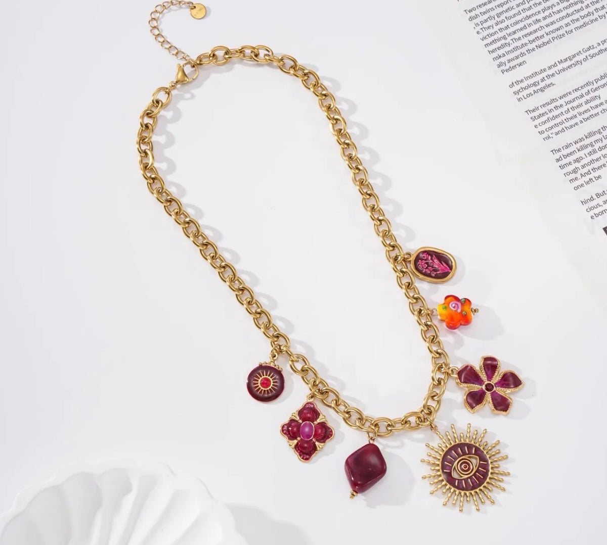 Collier olive