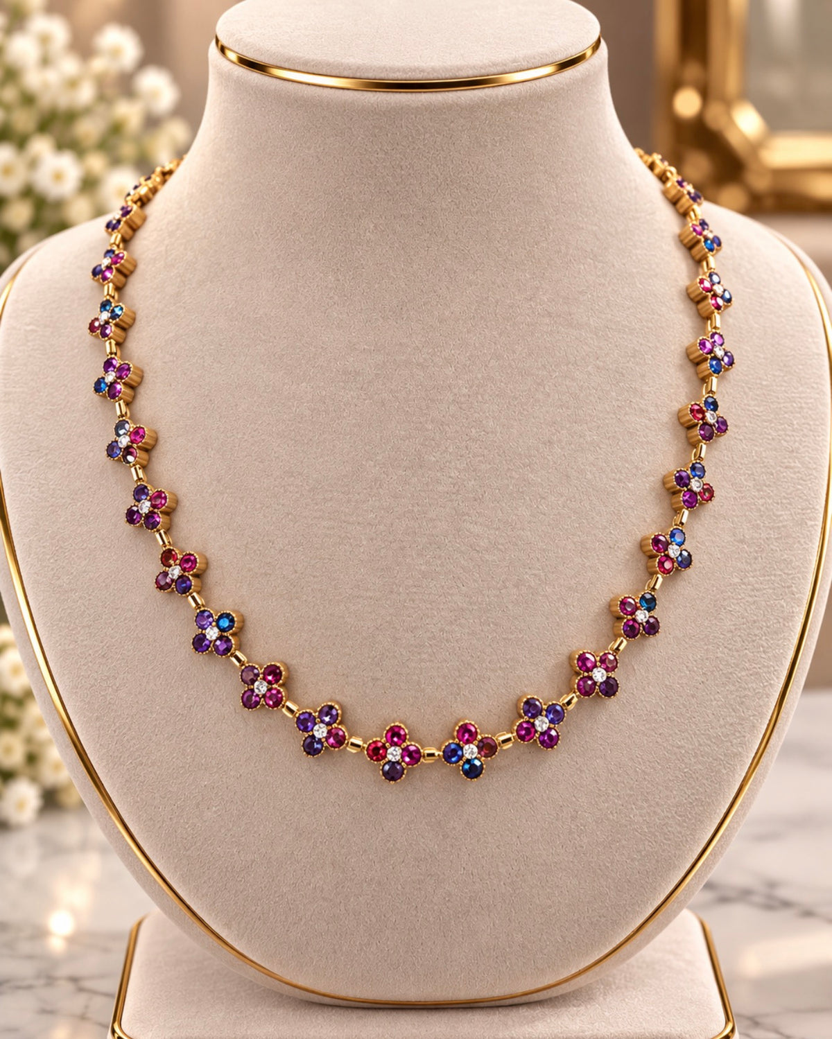 Collier princesse nacré
