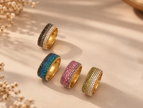 Bague blanche