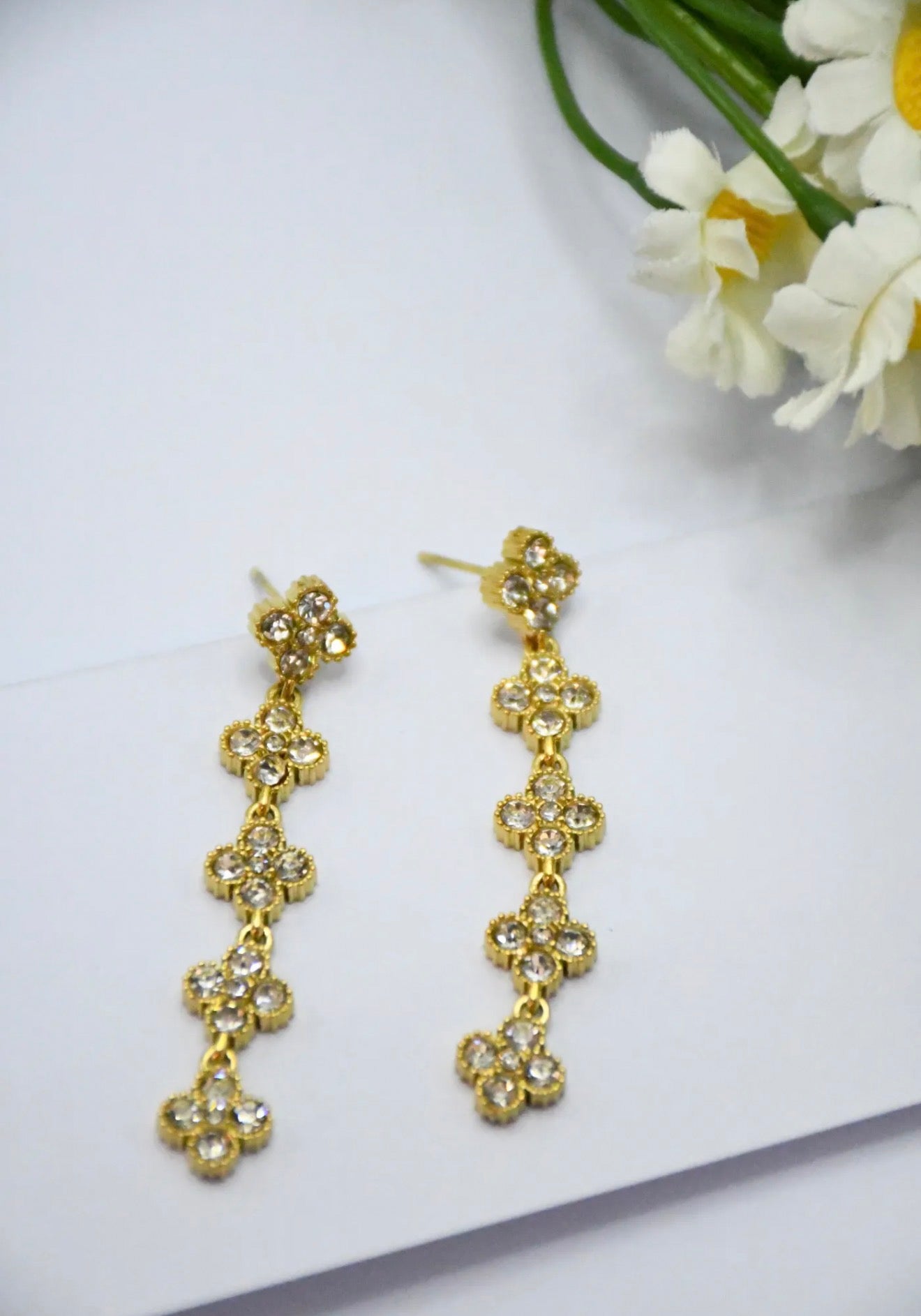 Boucles pendantes princesse