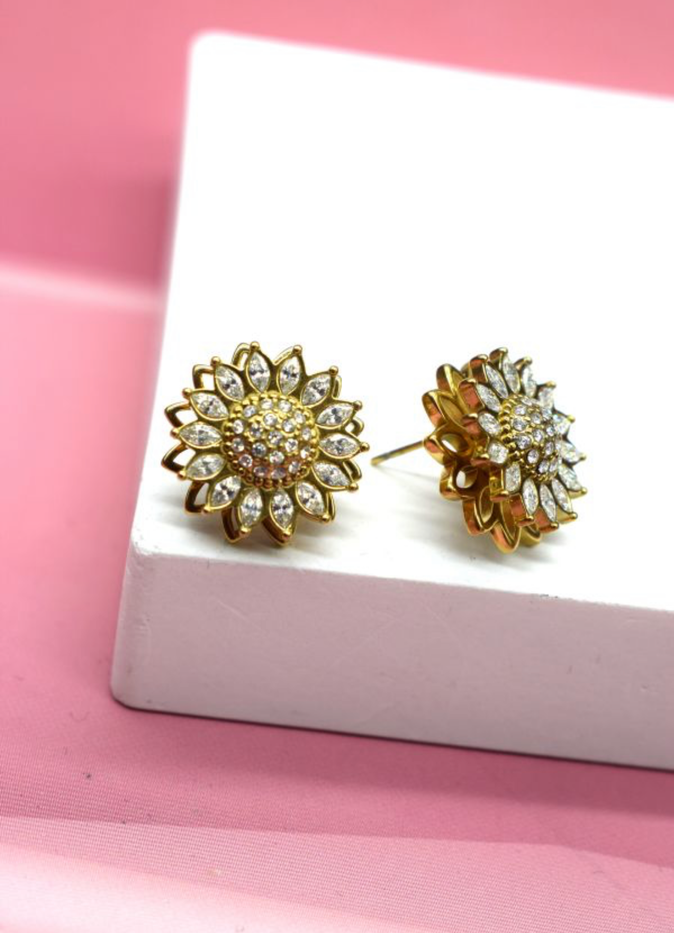 Boucles d’oreilles rotatives Estella