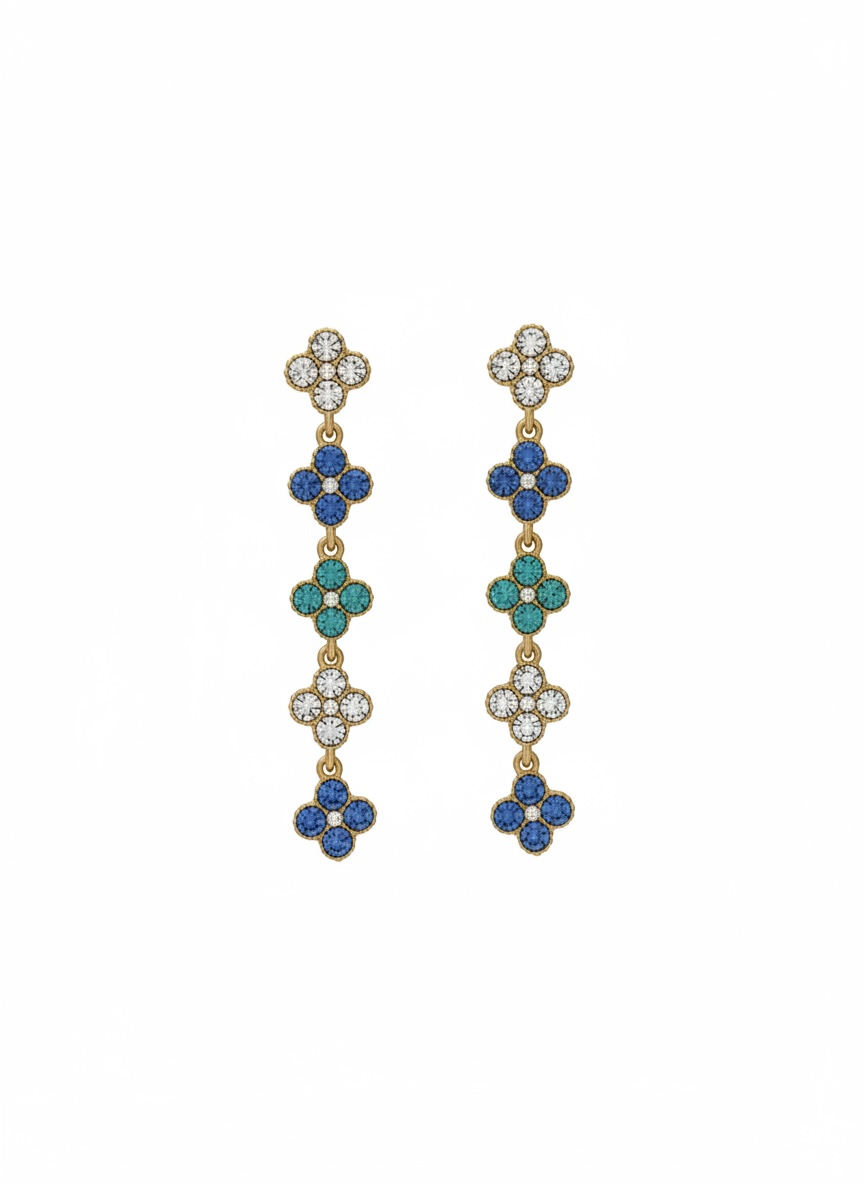 Boucles pendantes princesse