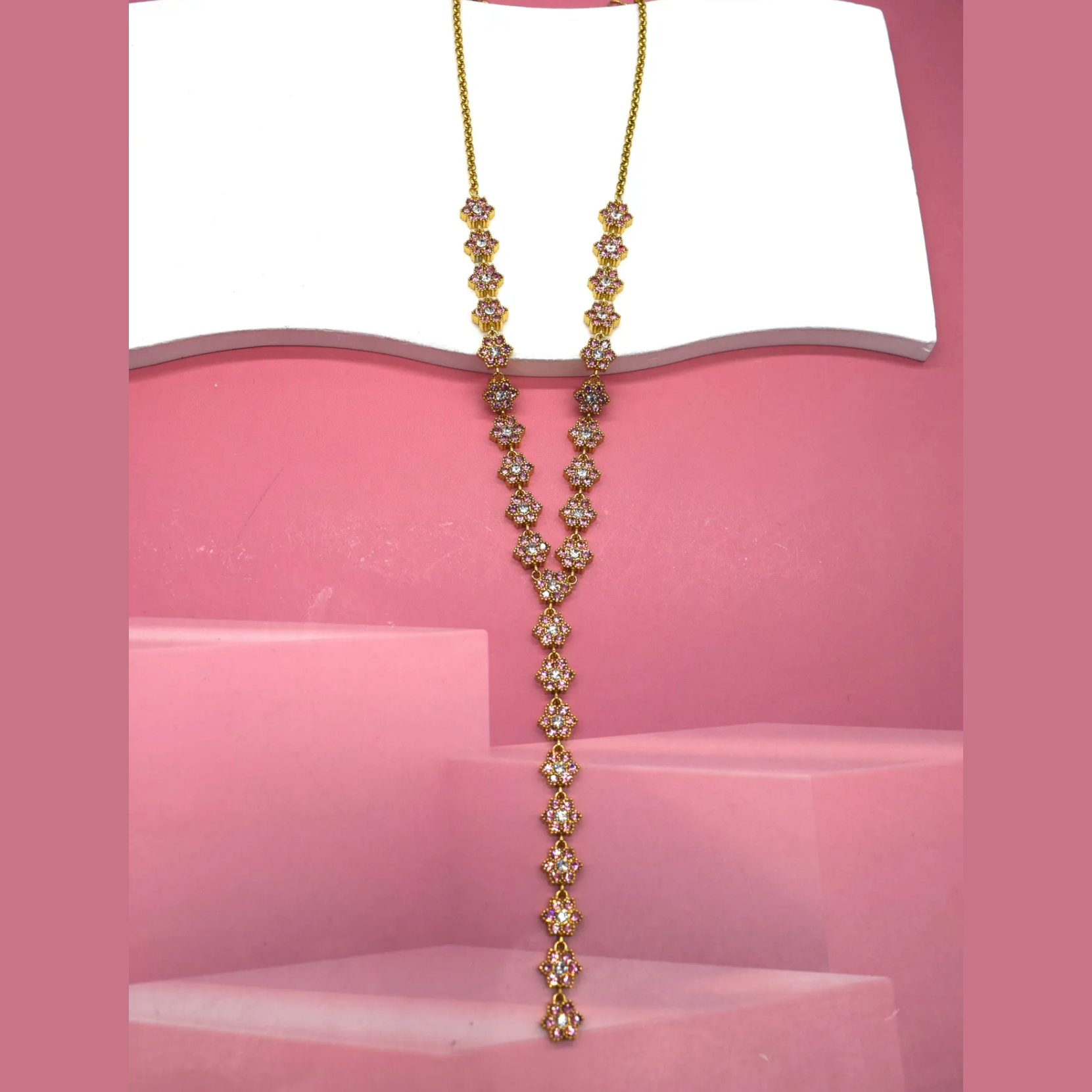 Collier Y ambre