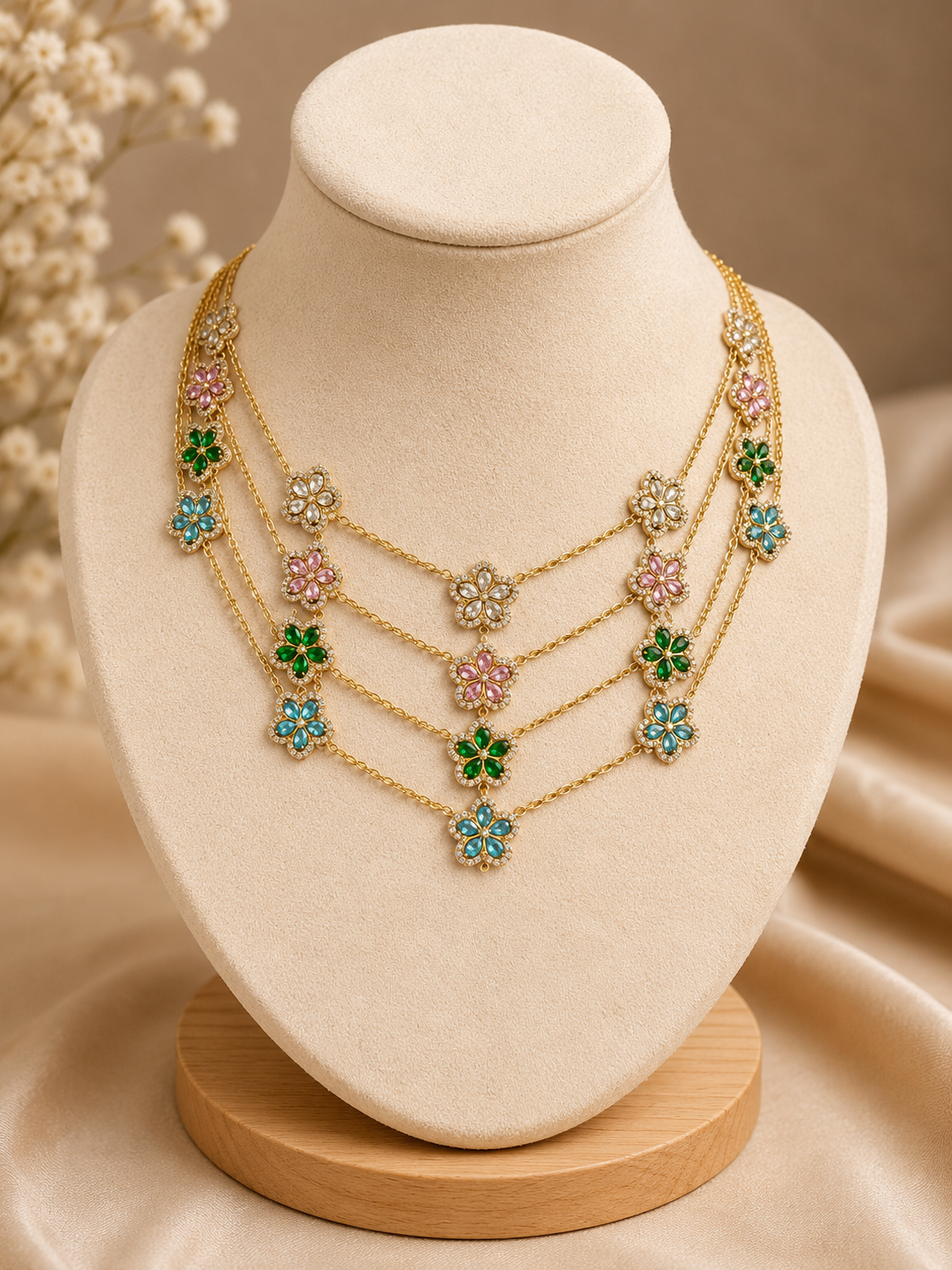 Collier fauve