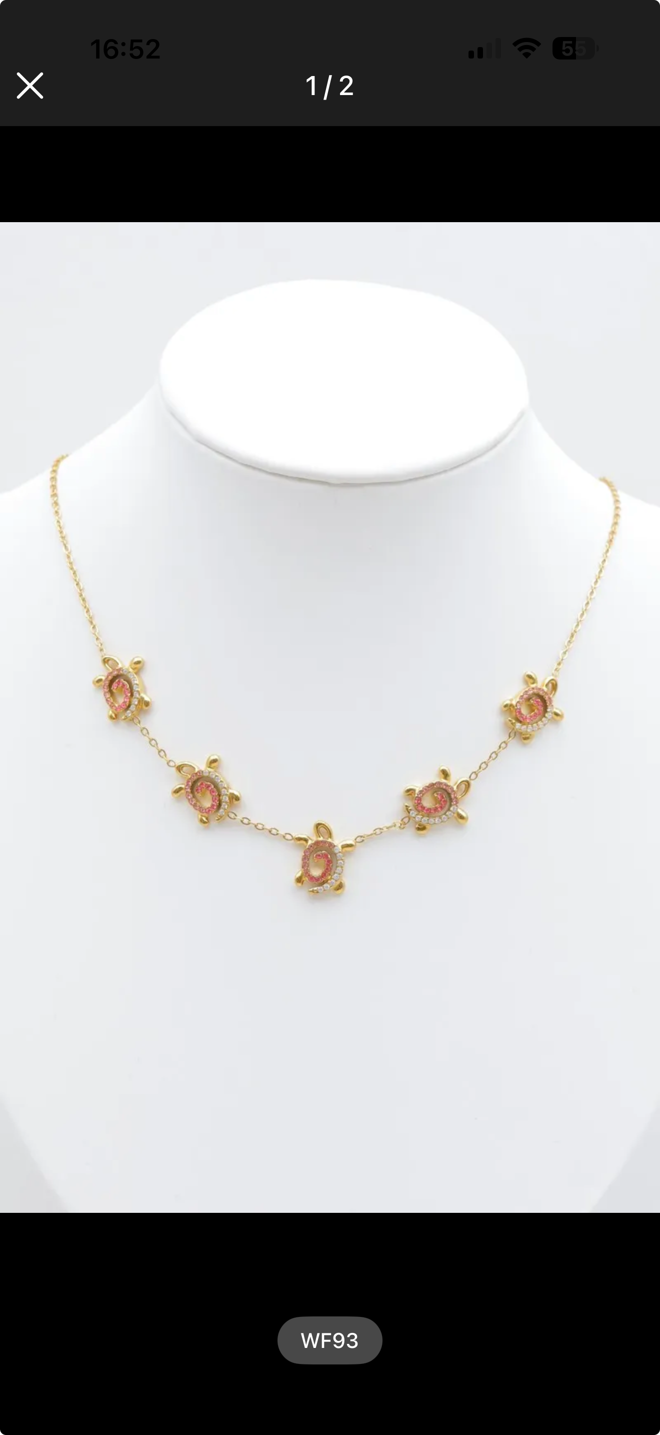 Collier tortue