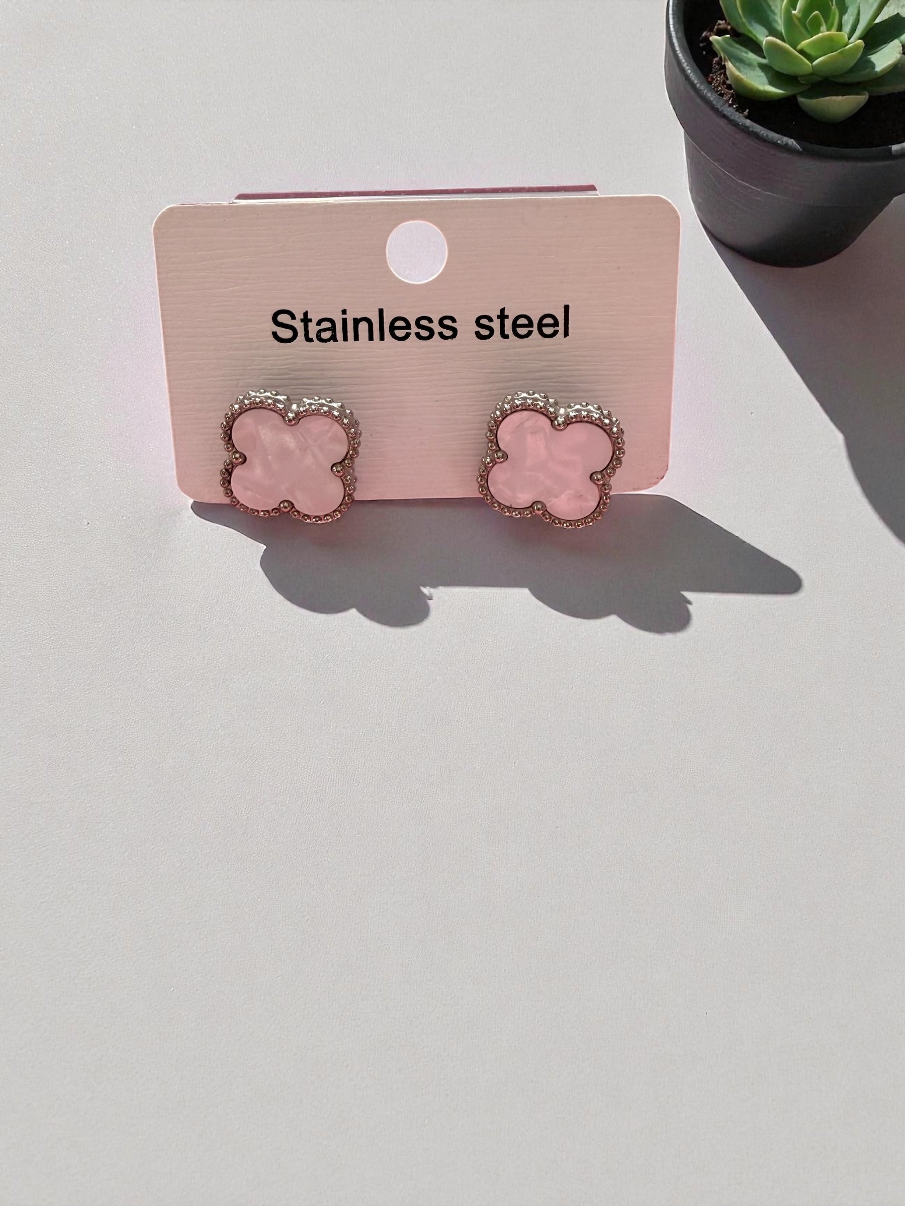 Boucles d’oreilles Nancy argentées