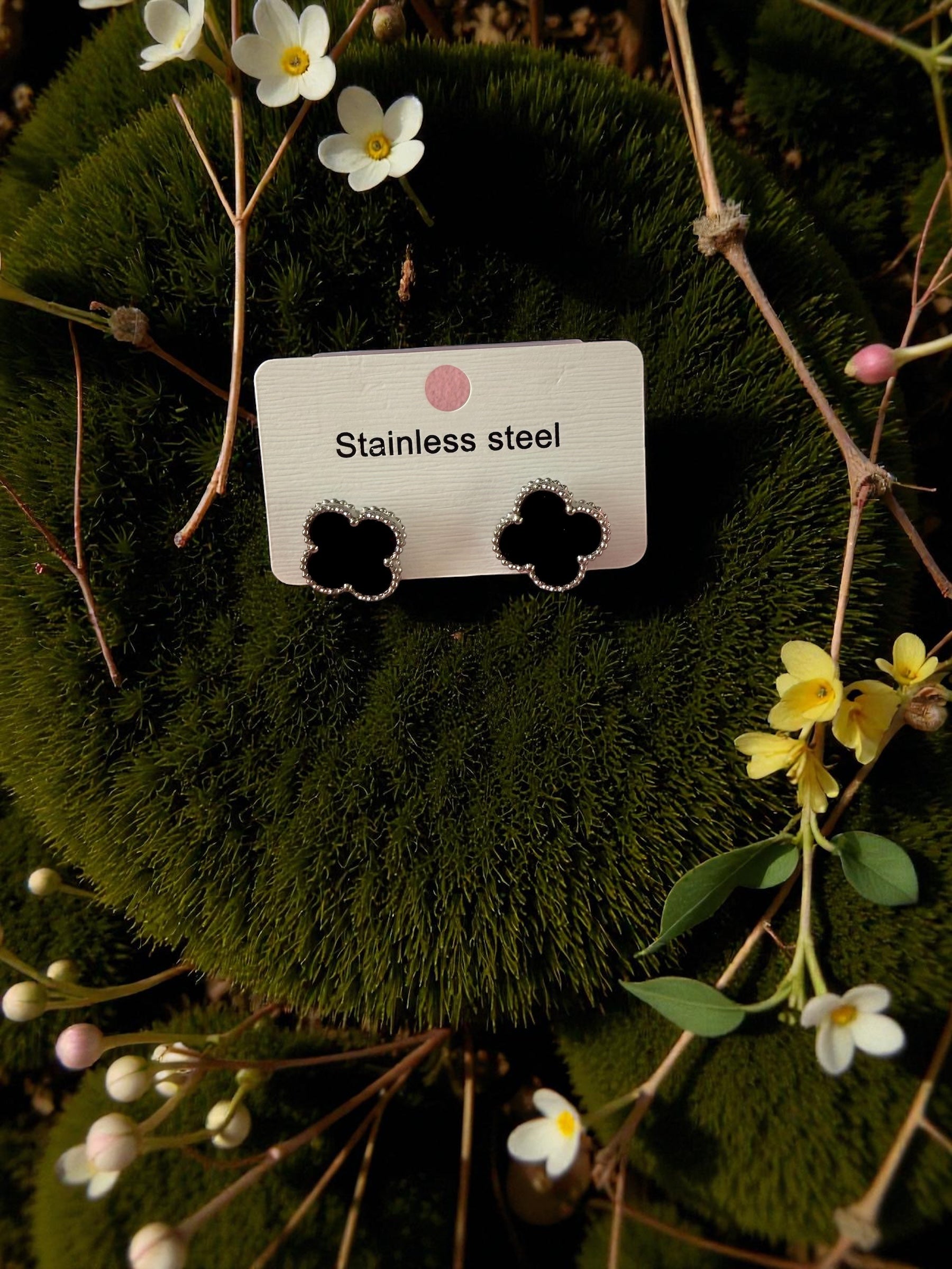 Boucles d’oreilles Nancy argentées