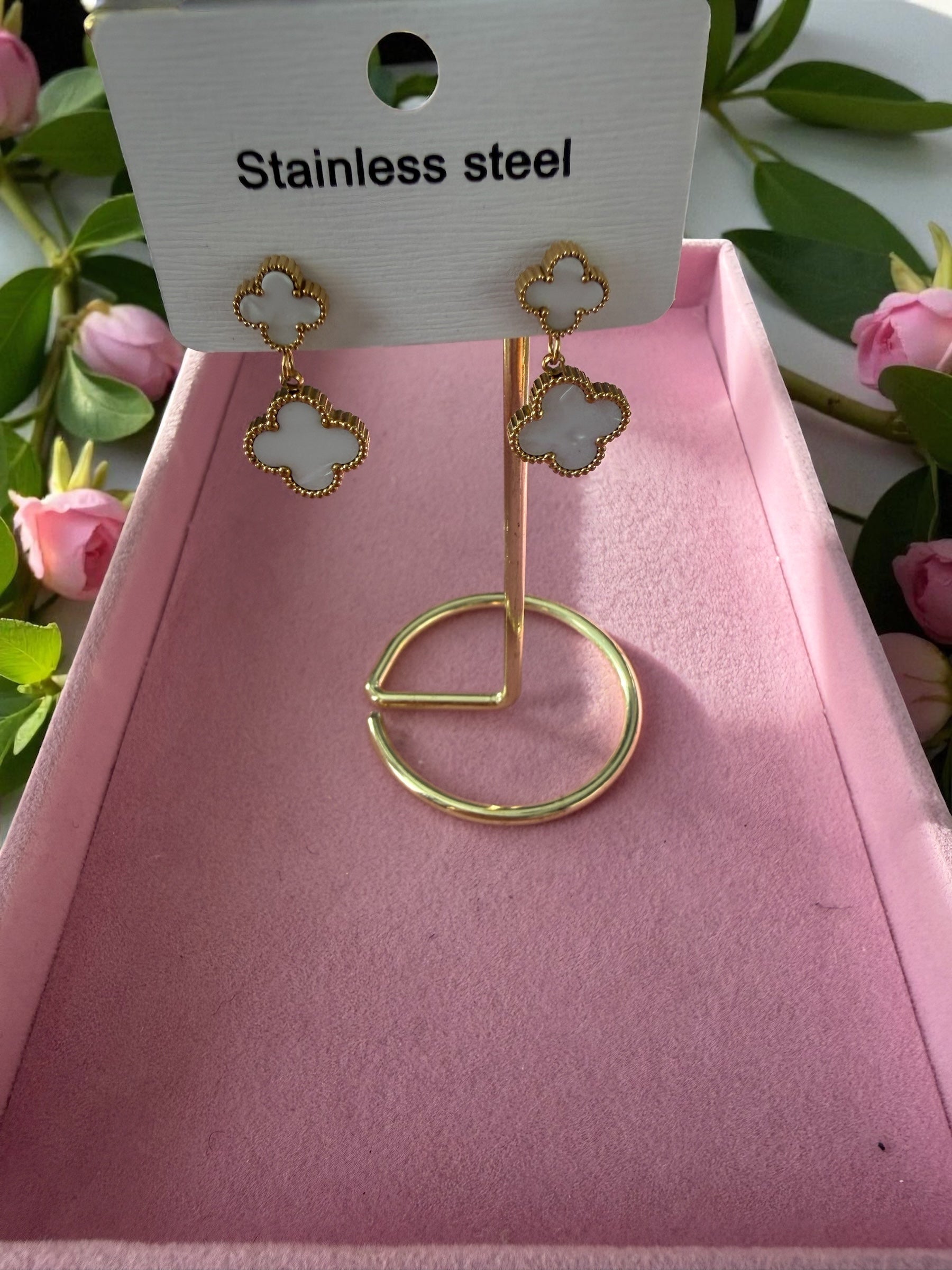 Boucles d’oreilles Nacima dorées