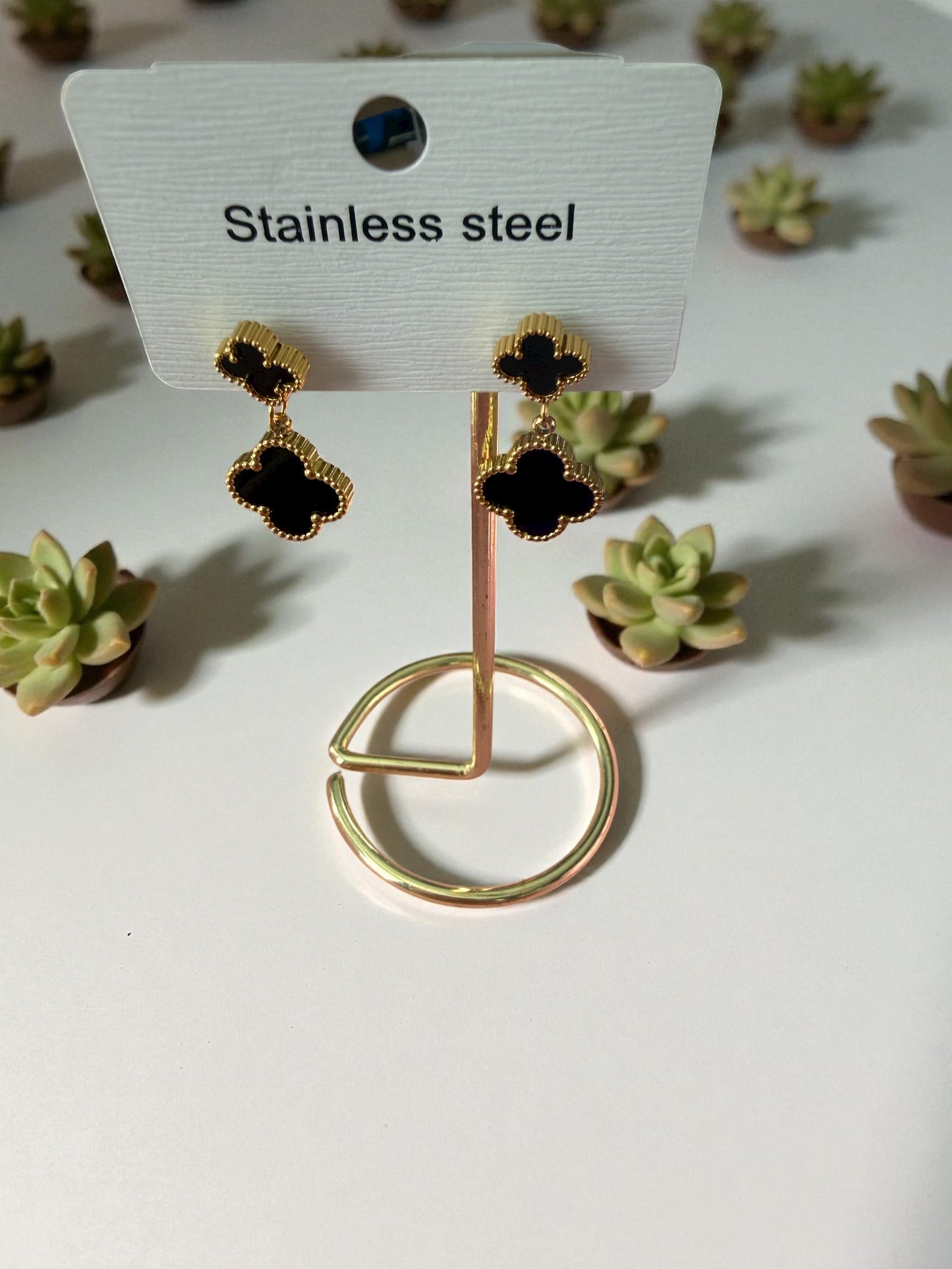 Boucles d’oreilles Nacima dorées