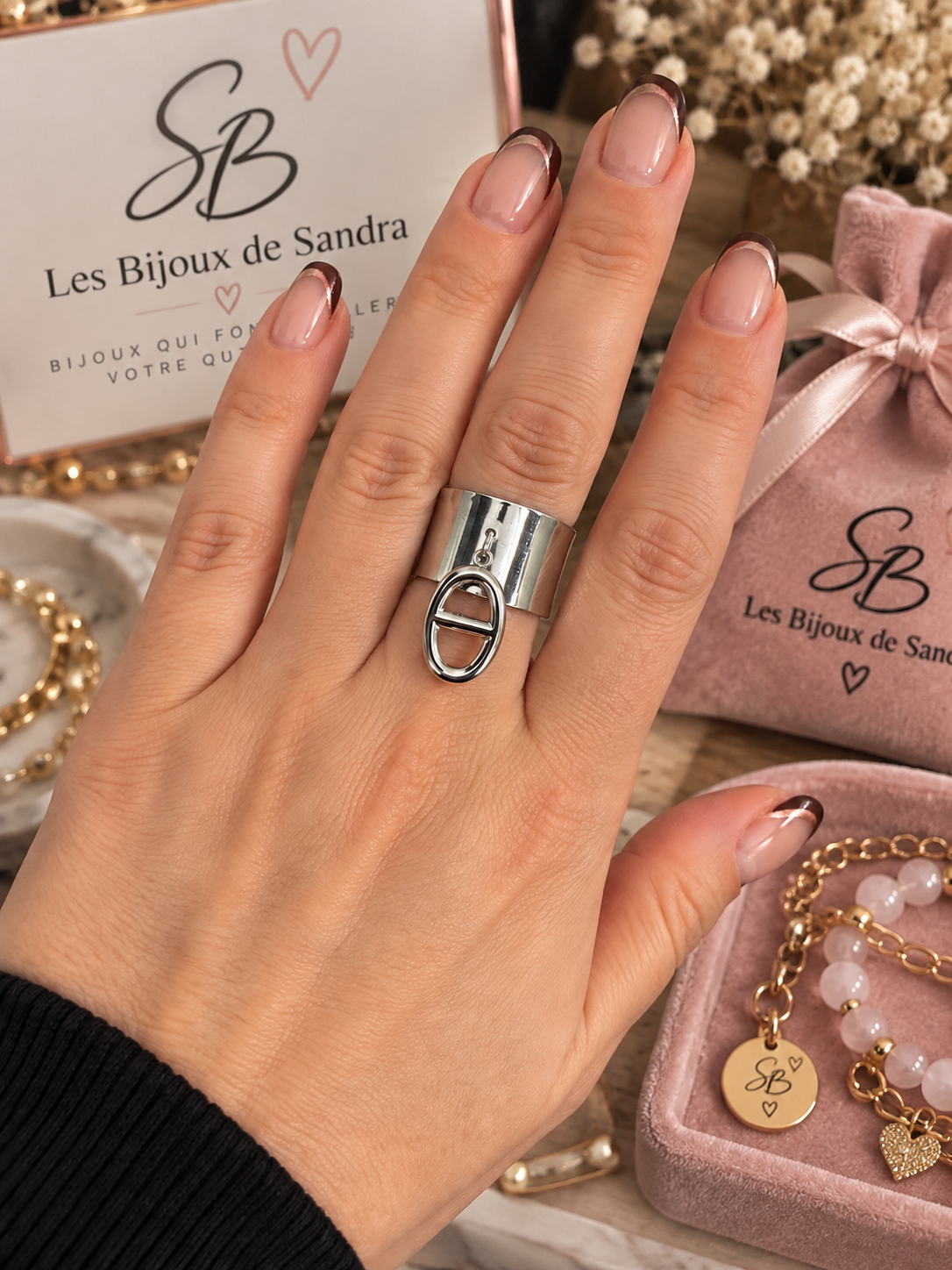 Bague amandine