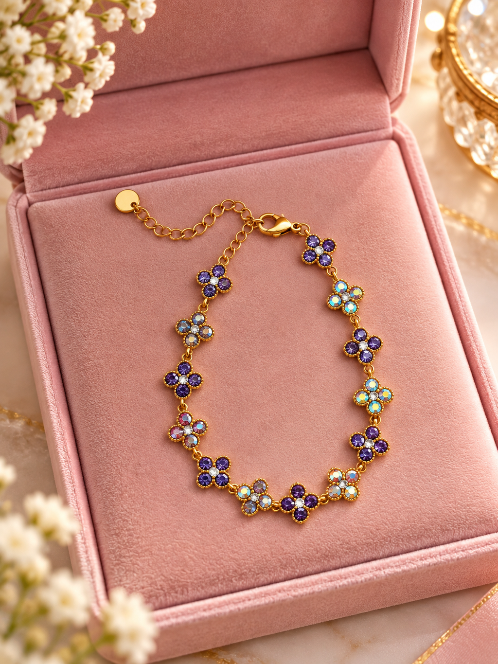 Bracelets Princesse dorés