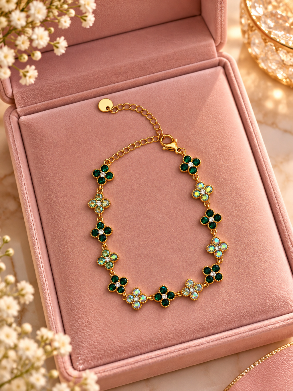 Bracelets Princesse dorés